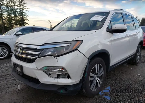 2016 Honda Pilot Ex-L z USA, uszkodzony, nr VIN 5FNYF6H7XGB109910
